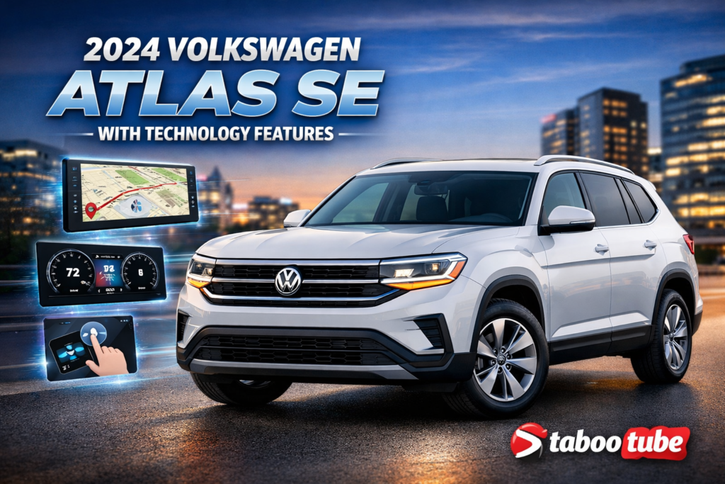 2024 volkswagen atlas se with technology features