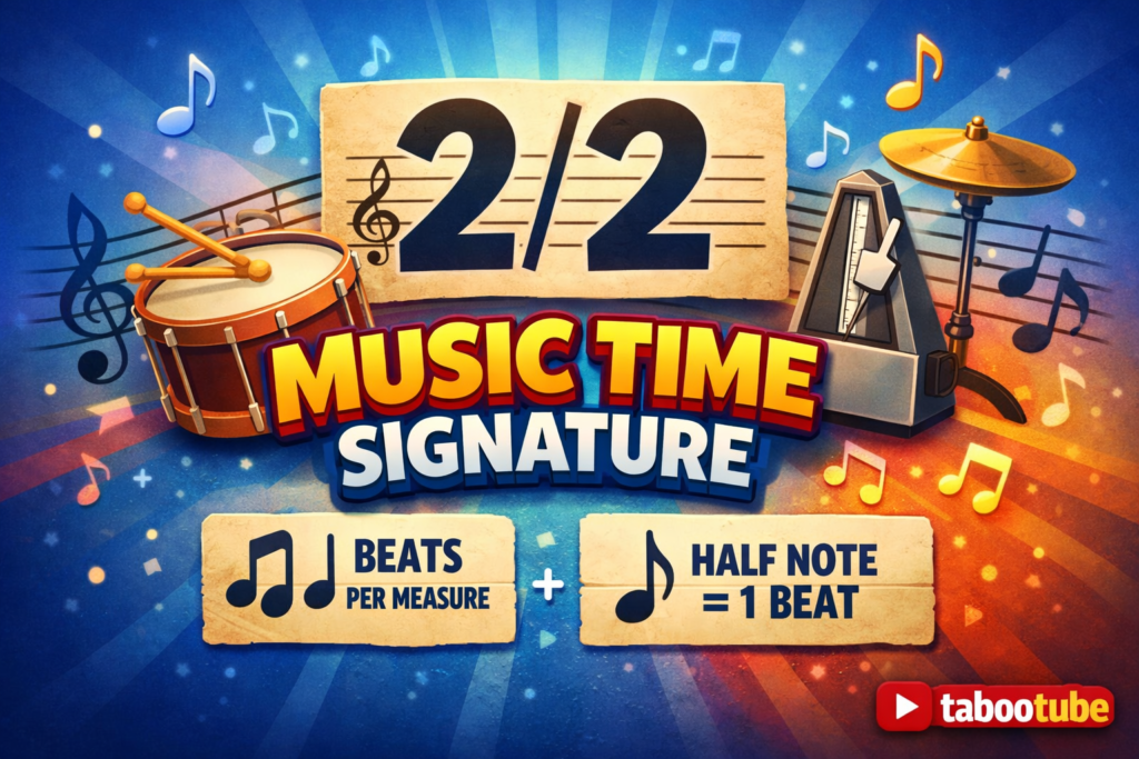 2 2 music time signature