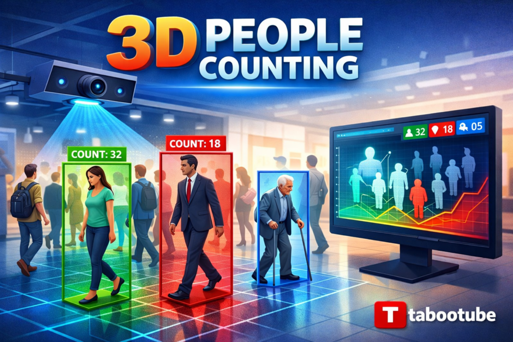 3d people counting