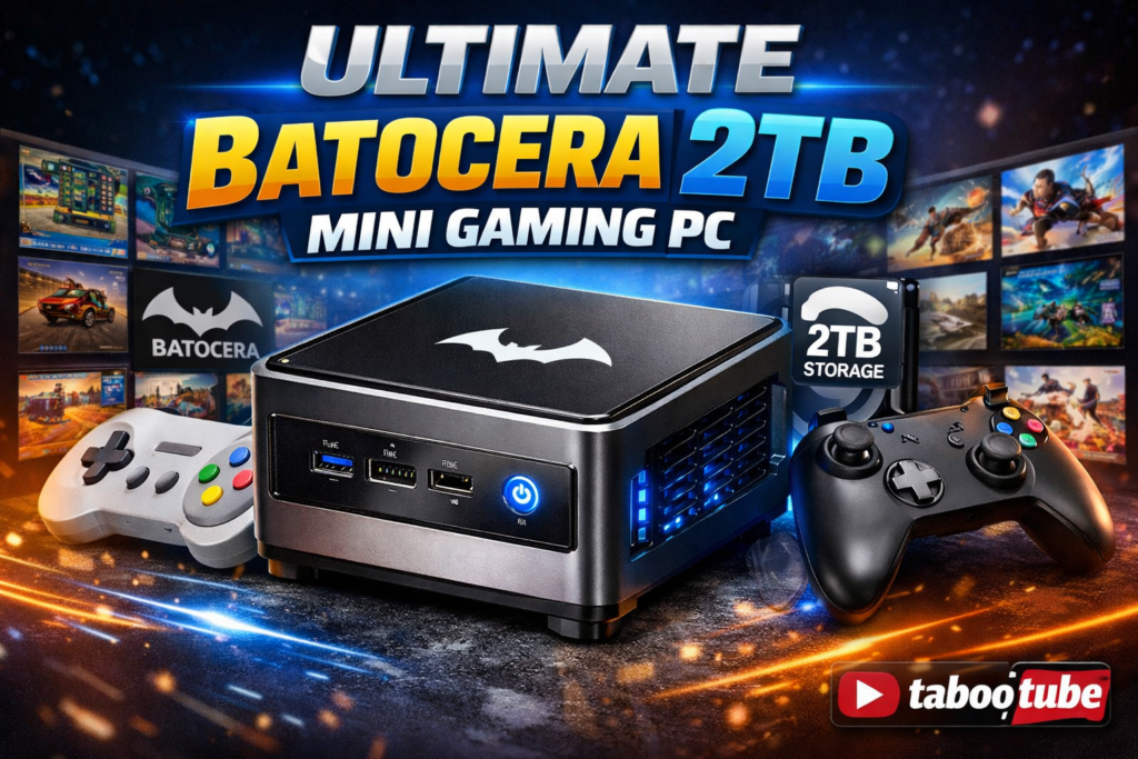 ultimate batocera 2tb mini gaming pc