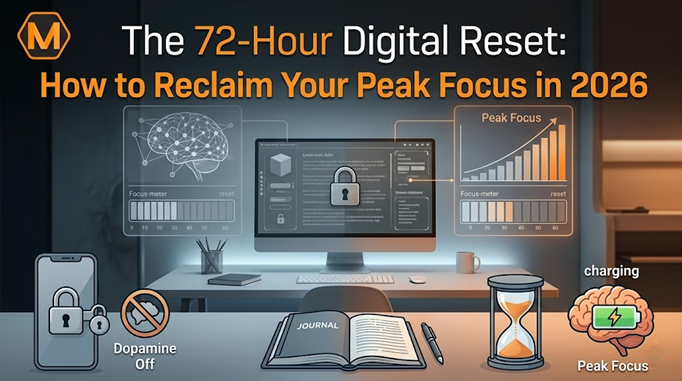 72-Hour Brain Reset: Reclaim Your Peak Focus in 2026